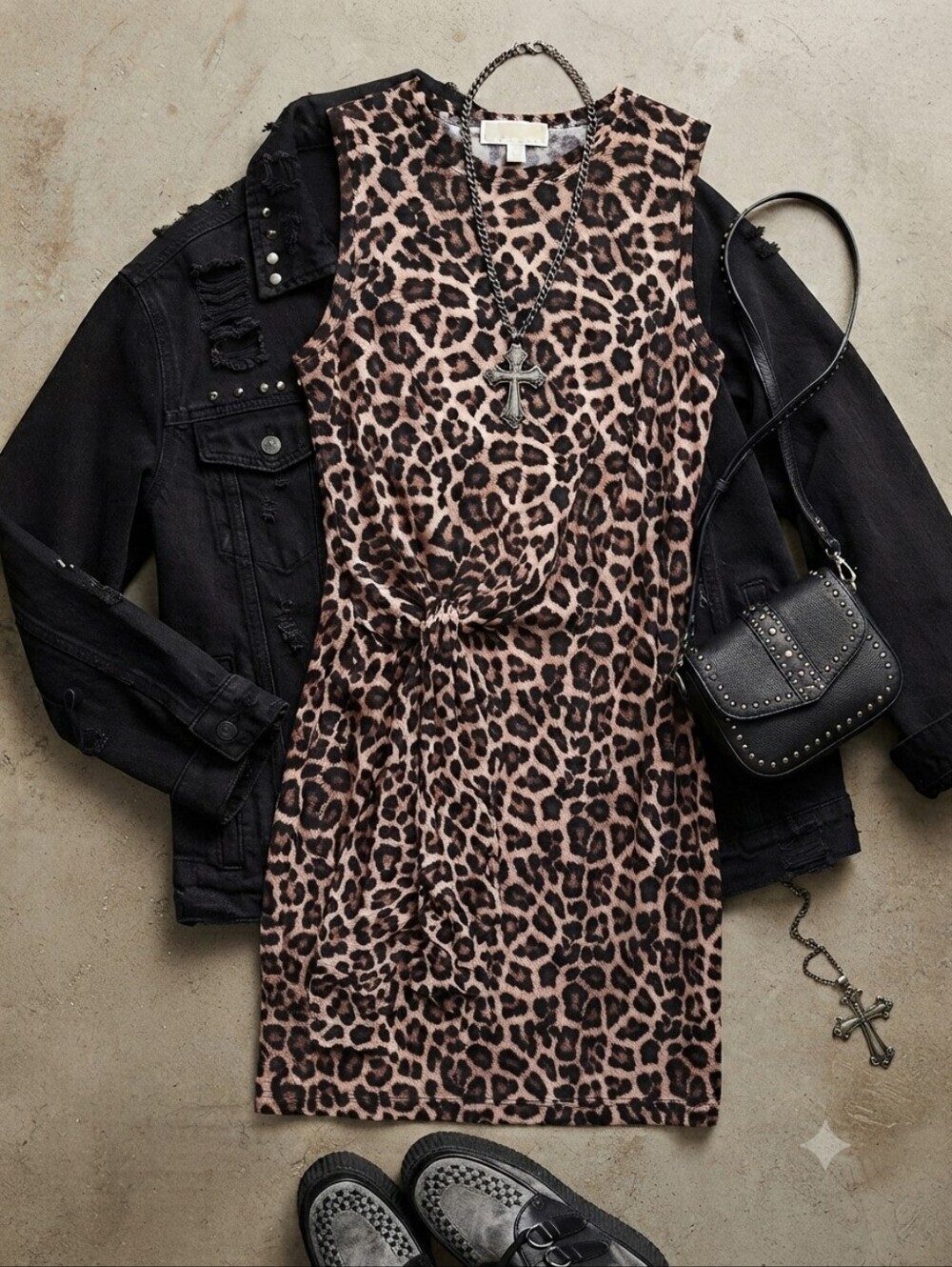 Michael Kors Animal Print Tank Dress